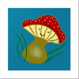 Mystical Mushroom Posters and Art